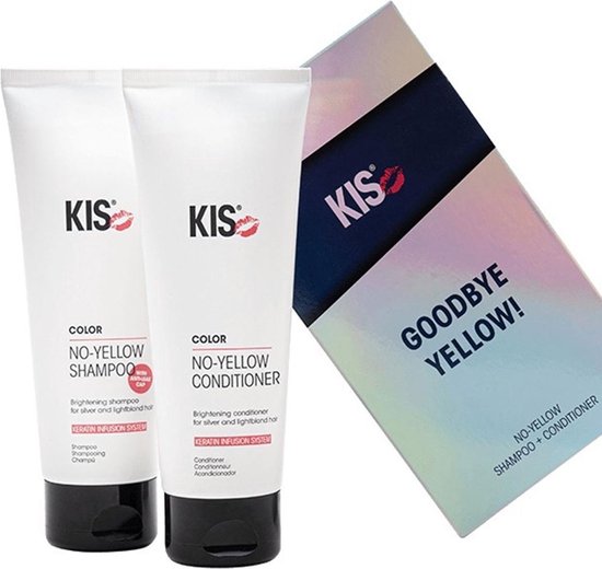 Kis - No Yellow - Duo Set Shampoo 250 ml + Conditioner 250 ml