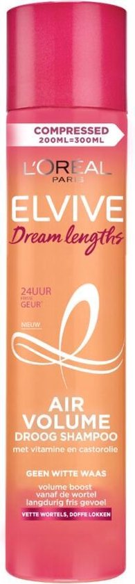 L’Oréal Paris Elvive Dream Lengths Dry Shampoo Droogshampoo - 6 x 200 ml
