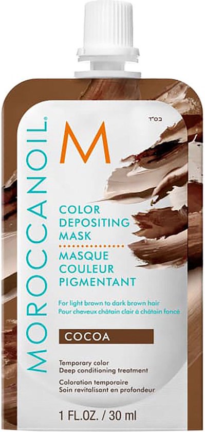 Moroccanoil Color Depositing Mask Cacao - Haarmasker - 30ml