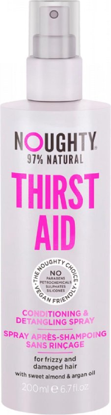 Noughty 97% Natural Thirst Aid Conditioning & Detangling Spray 200 Ml