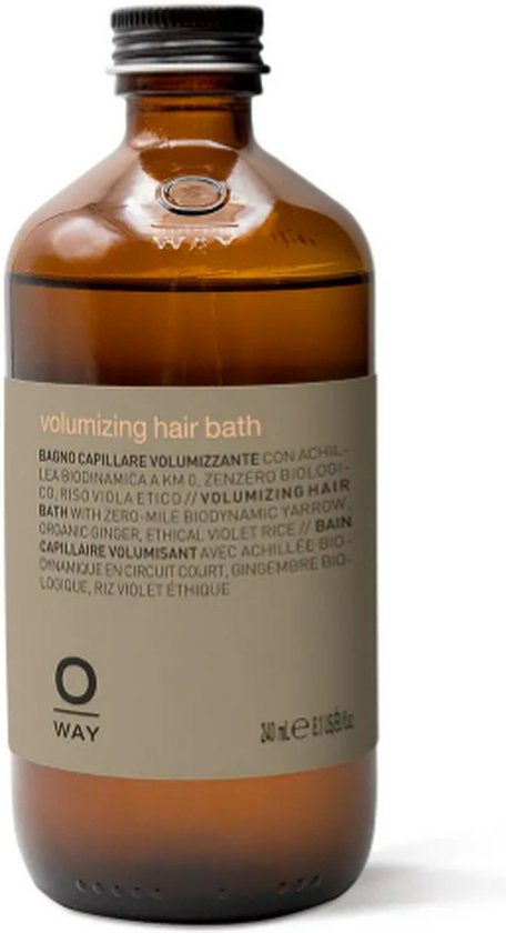 Oway volumizing hair bath shampoo - 240ml