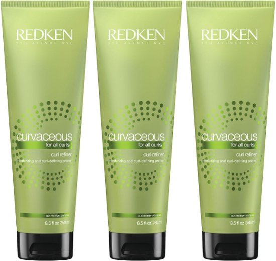 Redken - Curvaceous Curl Refiner - 3x250ml