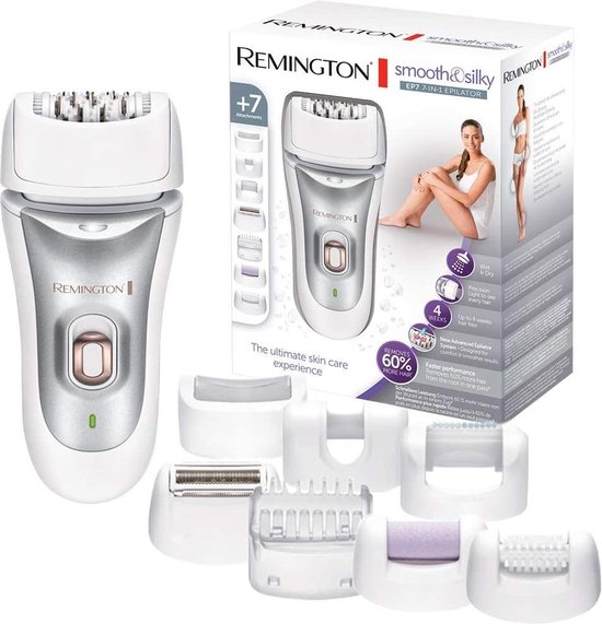 Remington EP7700 epilator Zilver, Wit